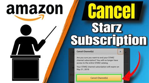 how to cancel.starz subscription